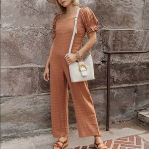 Bohme squareneck jumpsuit jumper